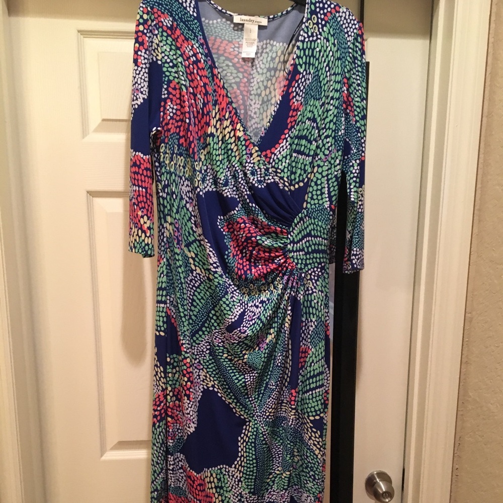 Multi-Colored Maxi Dress